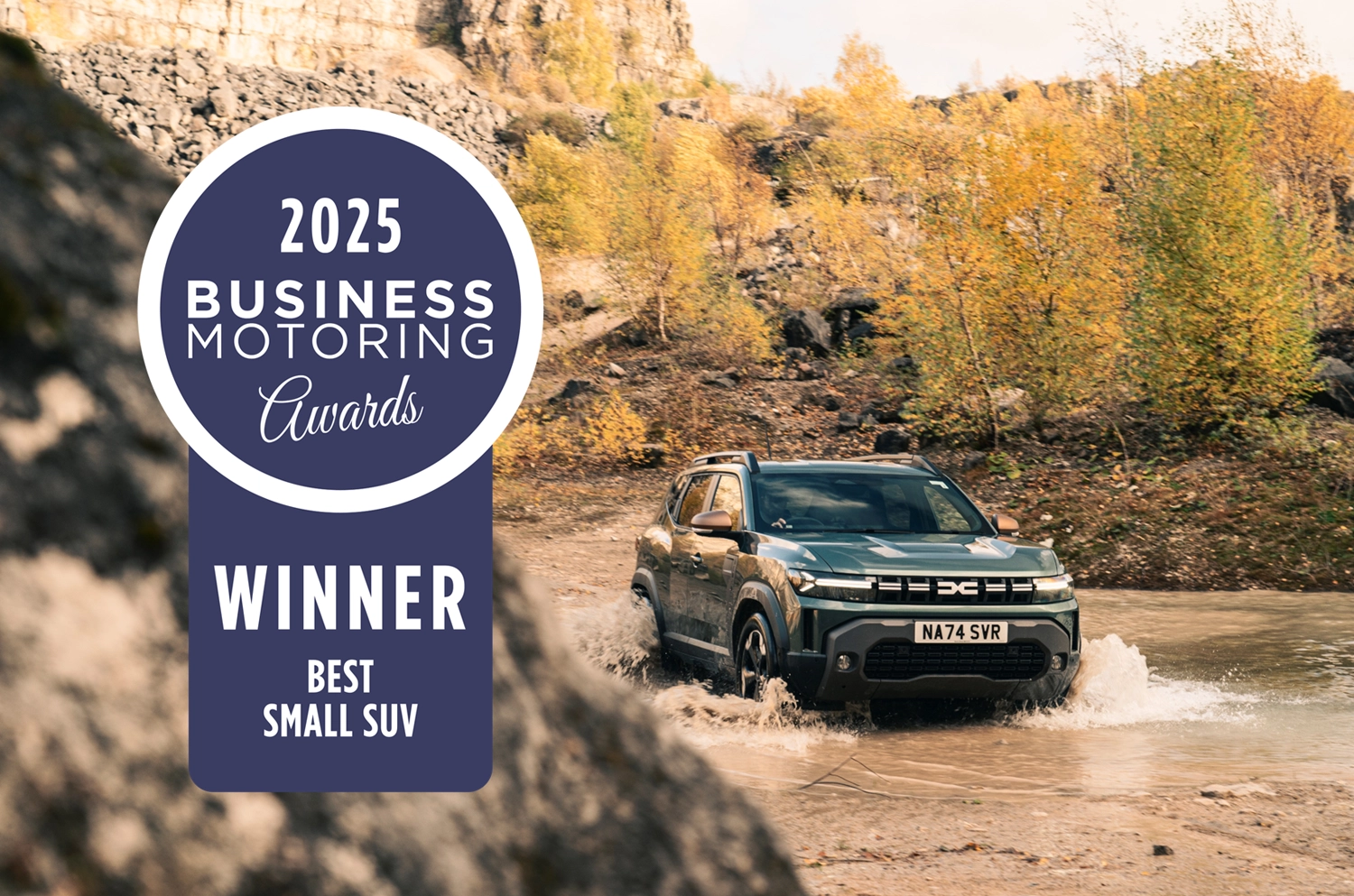 DACIA DUSTER WINS AT THE BUSINESS MOTORING AWARDS