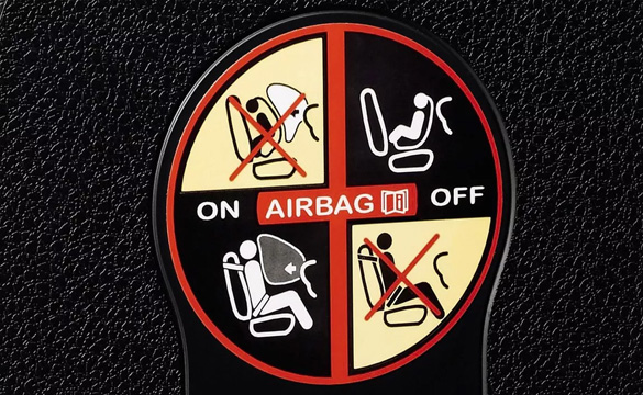 Sandero Stepway Front passenger airbag deactivation and Isofix seats
